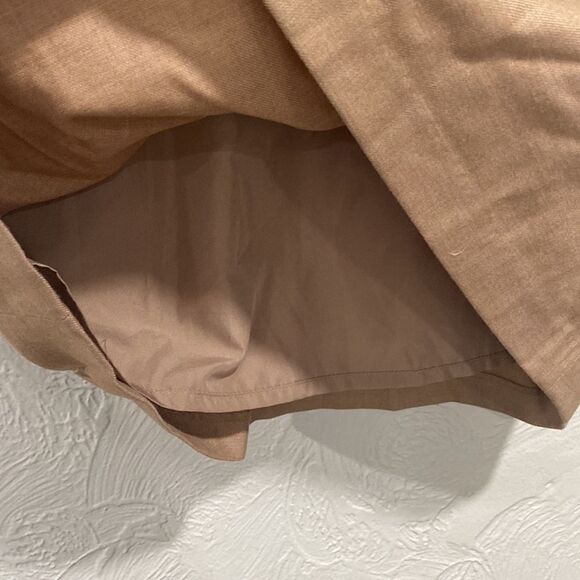 J CREW BROWN PULL ON WOOL BLEND SKIRT SIZE 4 - Picture 5 of 6